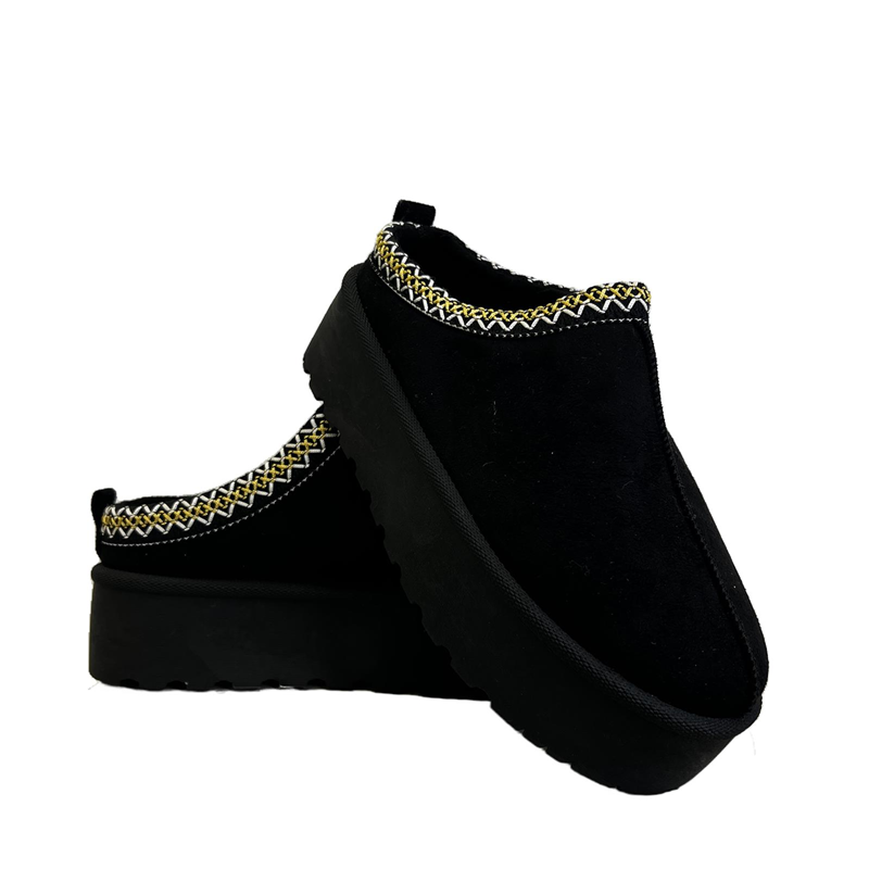 sabot in simil camoscio polar